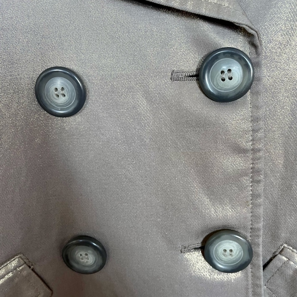 Alfani Jacket/Pea Coat in a gorgeous Metallic Fabric - Picture 5 of 8